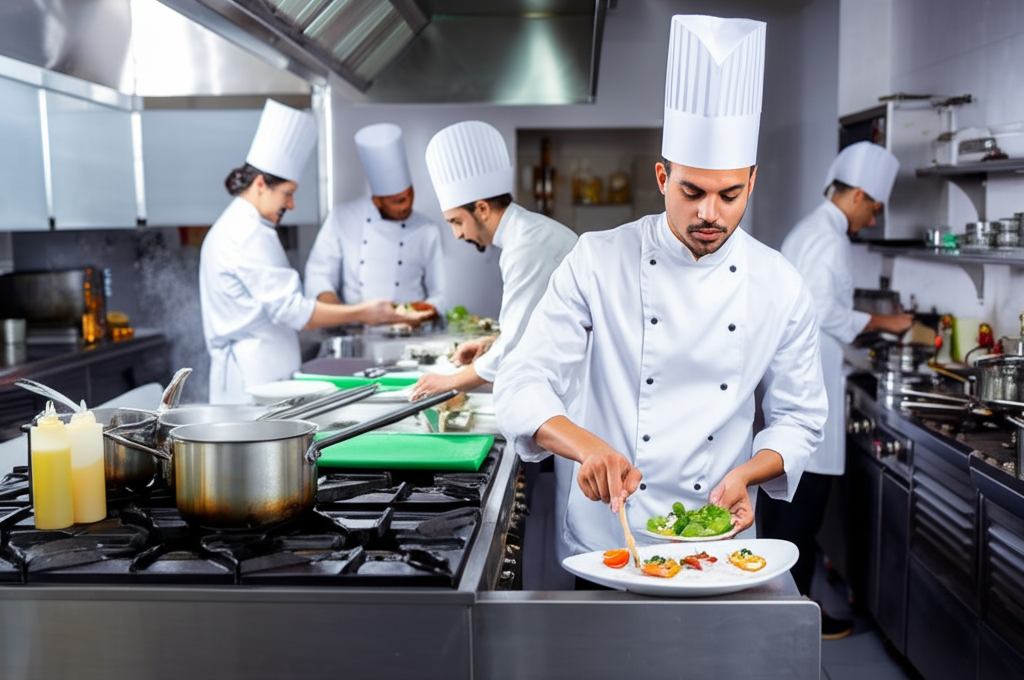 Chef at work